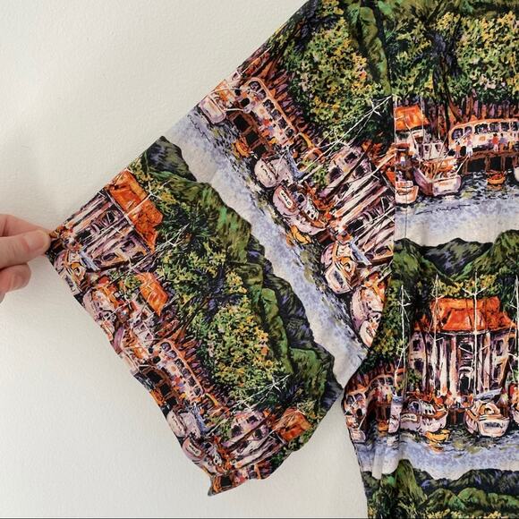 Reyn Spooner Collection Guy Buffet Hawaiian Shirt - Picture 4 of 6